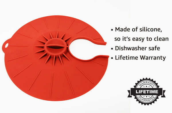 Anova Precision Sous Vide Silicone Lid for Stockpot 10 inches - Small - Red - Cellar Made