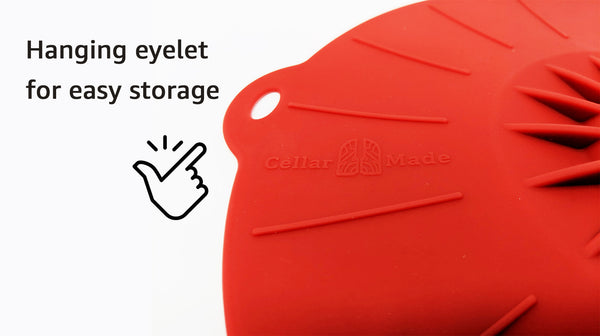 Anova Precision Sous Vide Silicone Lid for Stockpot 10 inches - Small - Red - Cellar Made