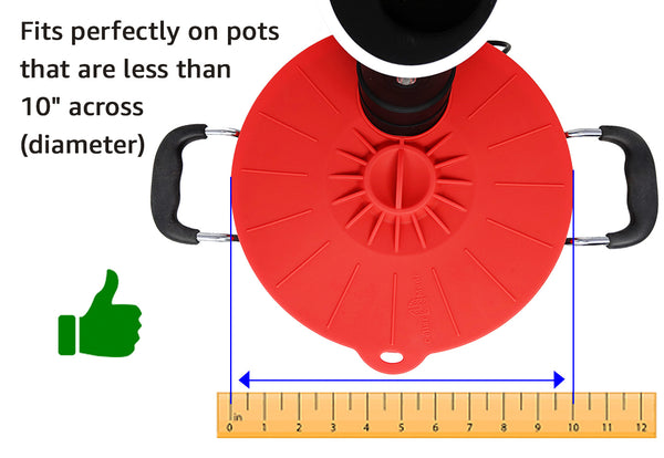Anova Precision Sous Vide Silicone Lid for Stockpot 10 inches - Small - Red - Cellar Made